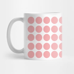 Pink Symetric Dots Mug